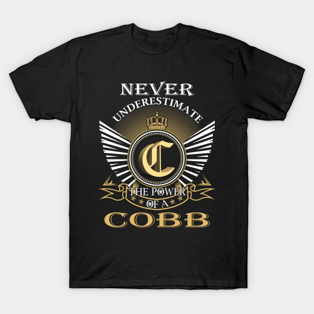 COBB T-Shirt by kyraheidy